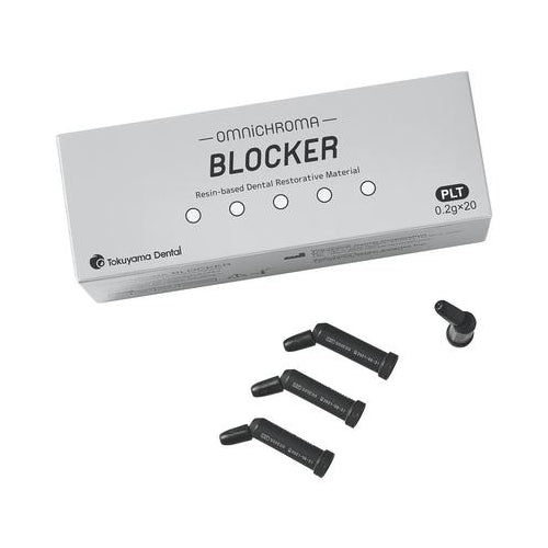 Tokuyama 10127 Omnichroma Blocker Resin Dental Restorative Material PLT 0.2 Gm 20/Pk Tokuyama 10127 Omnichroma Blocker Resin Dental Restorative Material PLT 0.2 Gm 20/Pk